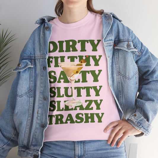 Dirty Filthy T-Shirt | Funny Alternative Graphic Tee | Rude Humour T-Shirt | Sad Disco Club