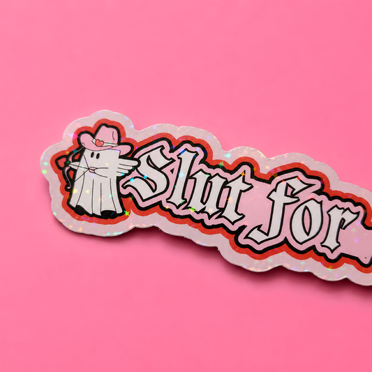 Slut For Smut Bookmark | Funny Smut Bookmark | Romance Reader Gift | BookTok Bookmark | Double-Sided Bookmark