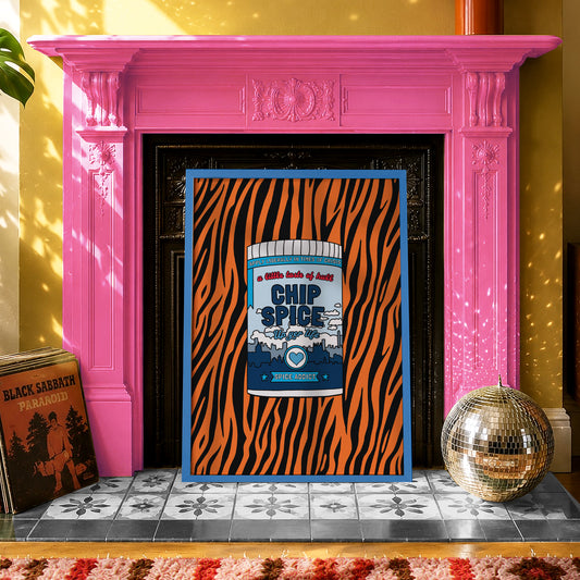 Chip Spice Addict Tiger Print Hull Print