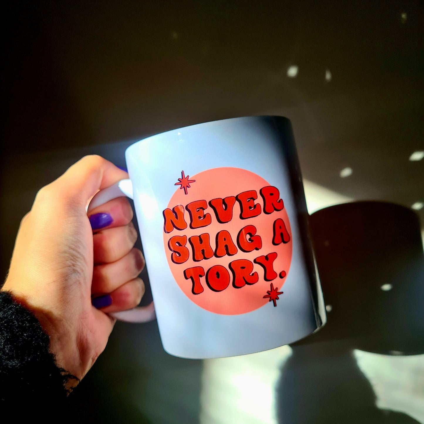 Never Sh*g A Tory Mug
