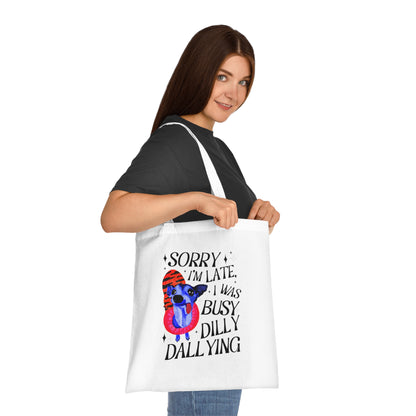 Italian Greyhound Cotton Tote - Eco-Friendly Bag, Funny Tote, Gift for Friends, Reusable Shopping Bag, Artwork Tote