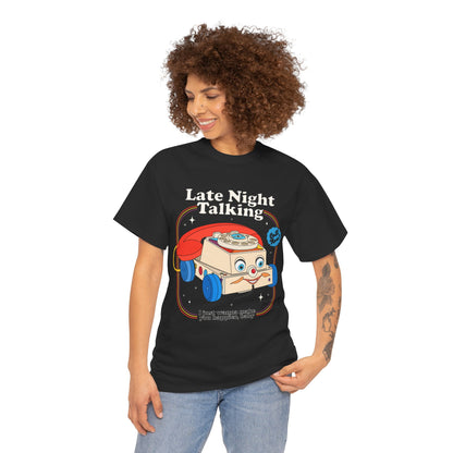 Harry Styles Inspired Graphic T-Shirt - "Late Night Talking" Retro Phone Design