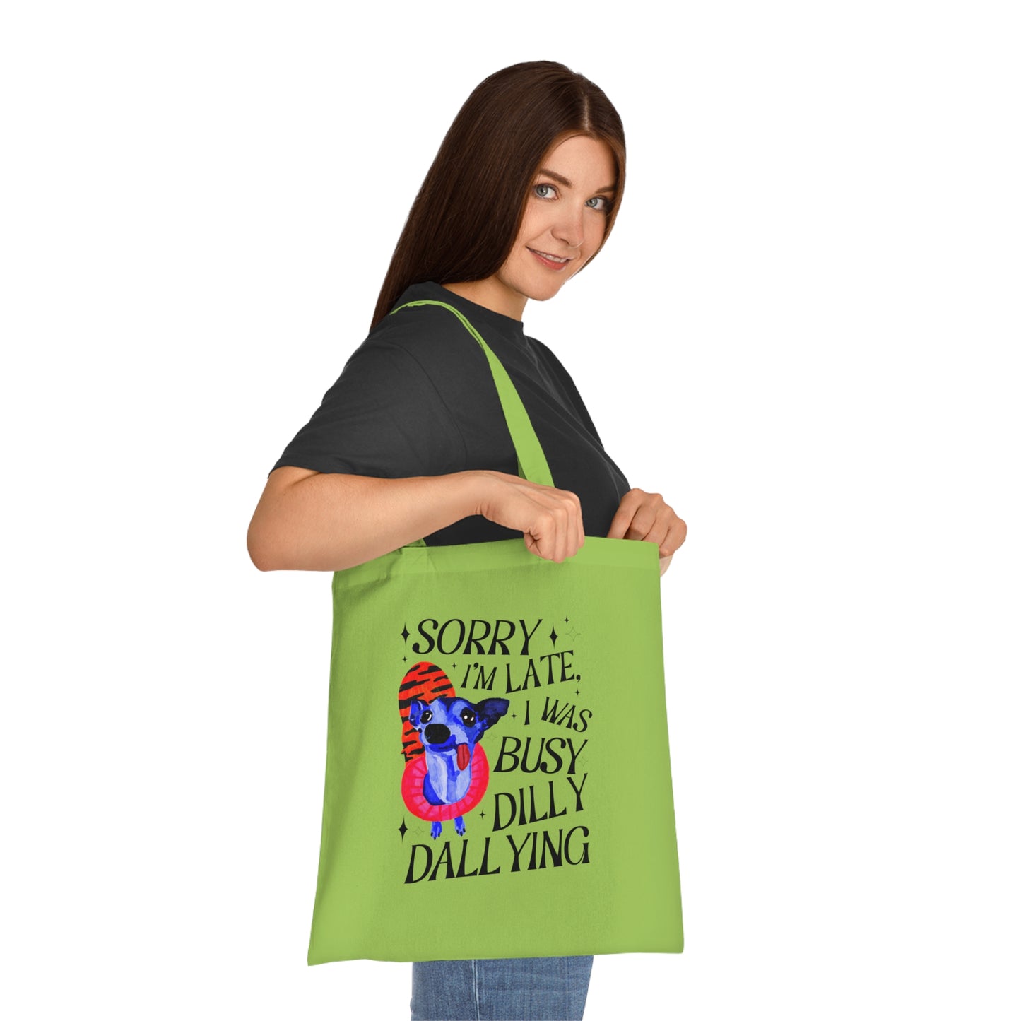 Italian Greyhound Cotton Tote - Eco-Friendly Bag, Funny Tote, Gift for Friends, Reusable Shopping Bag, Artwork Tote