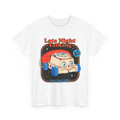 Harry Styles Inspired Graphic T-Shirt - "Late Night Talking" Retro Phone Design