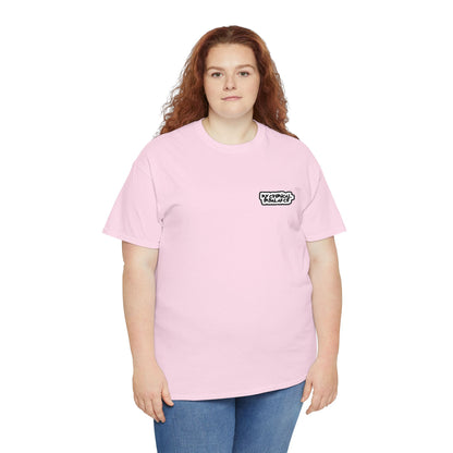 Chest Logo Floral Patch Tee