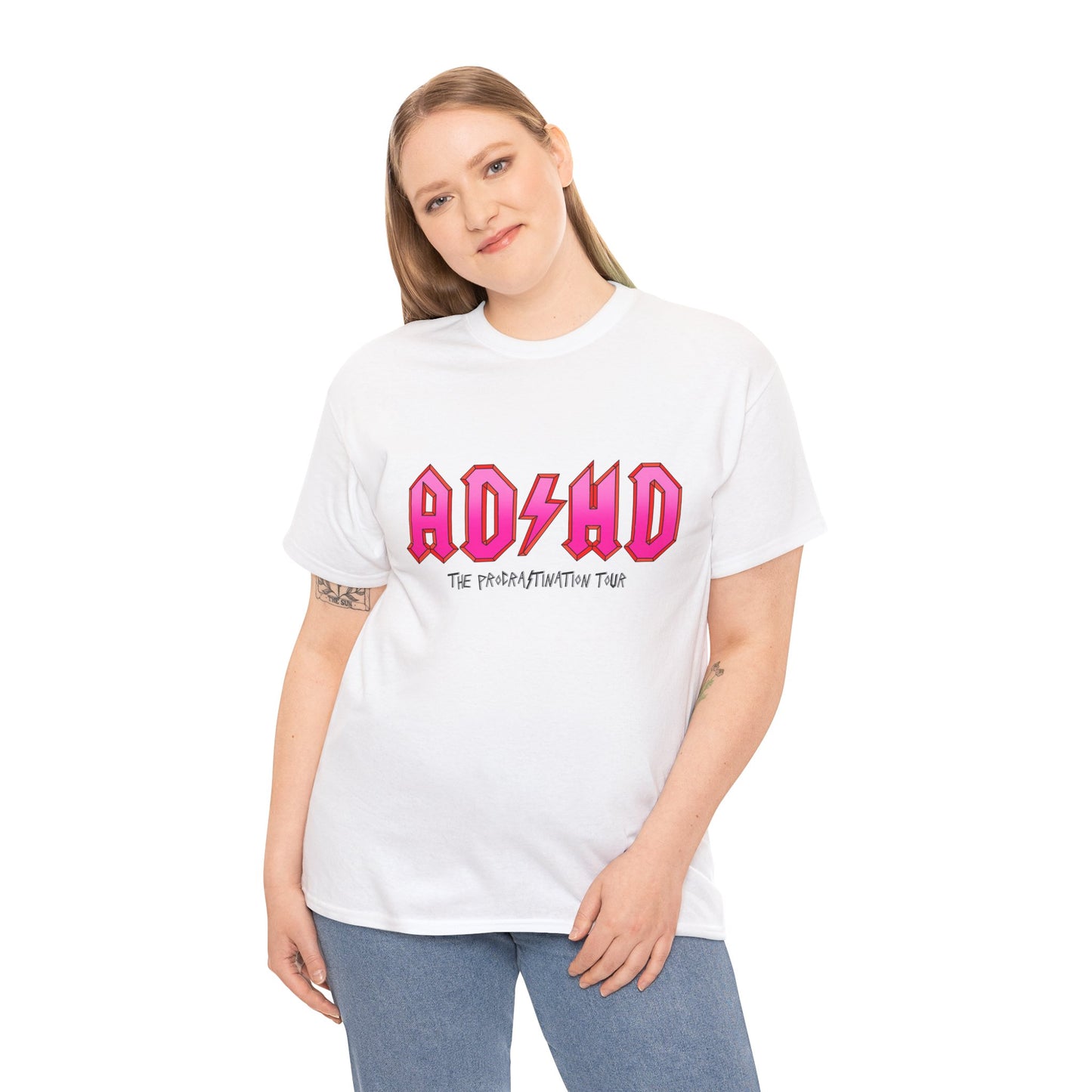 ADHD Rock Band Tee — 'The Procrastination Tour' Graphic T‑Shirt