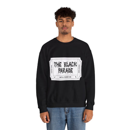 The Black Parade Crewneck Sweatshirt - Unisex, Perfect for Music Lovers, Gift for Fans, Concert Attire, Cozy Streetwear