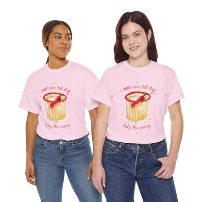 Spicy Margs Hot Stuff Tee | Cute Unisex Cotton Shirt, Casual Wear, Pub Wear,  Margarita Cocktail