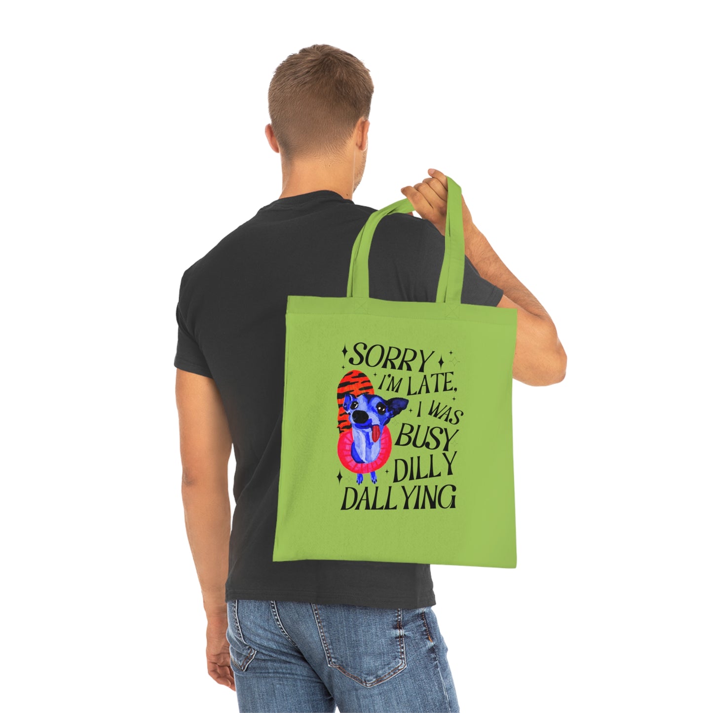 Italian Greyhound Cotton Tote - Eco-Friendly Bag, Funny Tote, Gift for Friends, Reusable Shopping Bag, Artwork Tote