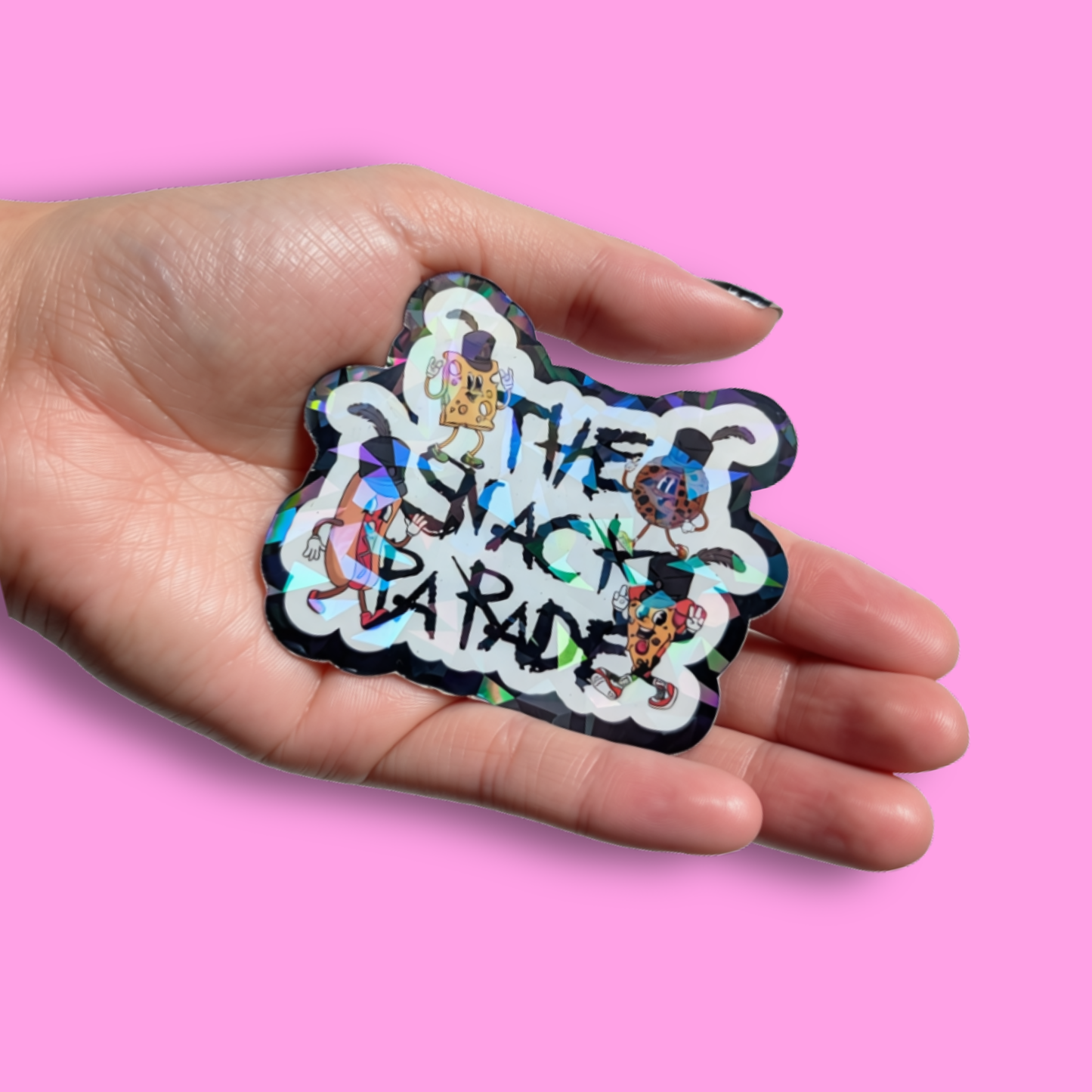 The Snack Parade Holographic Sticker