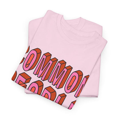 Common People Graphic Tee - Unisex Heavy Cotton Shirt, Trendy Apparel, Casual Wear, Gift for Friends, Streetwear Style