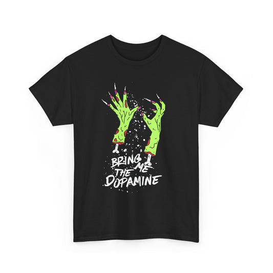 Bring Me The Dopamine T-Shirt | Alternative ADHD Graphic Tee | Elder Emo Clothing | Sad Disco Club