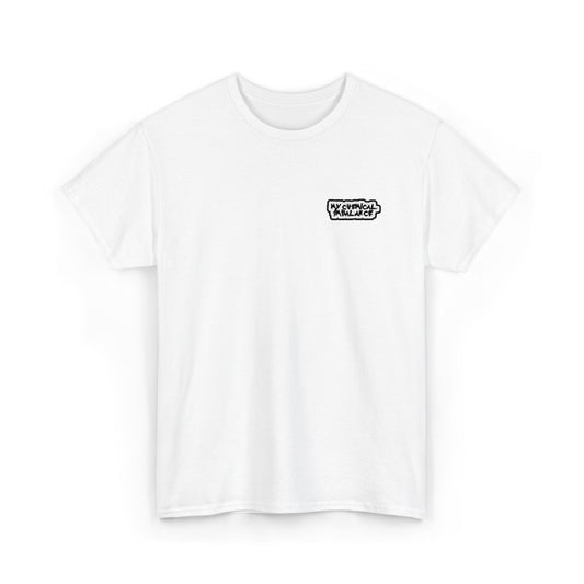 My Chemical Imbalance Embroidered T-Shirt | Alternative Elder Emo Graphic Tee | Sad Disco Club