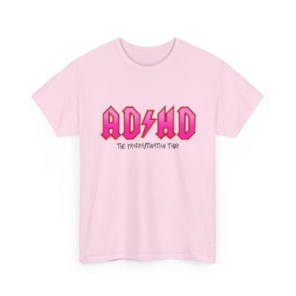ADHD Rock Band Tee — 'The Procrastination Tour' Graphic T‑Shirt
