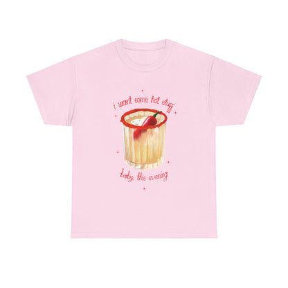 Spicy Margs Hot Stuff Tee | Cute Unisex Cotton Shirt, Casual Wear, Pub Wear,  Margarita Cocktail