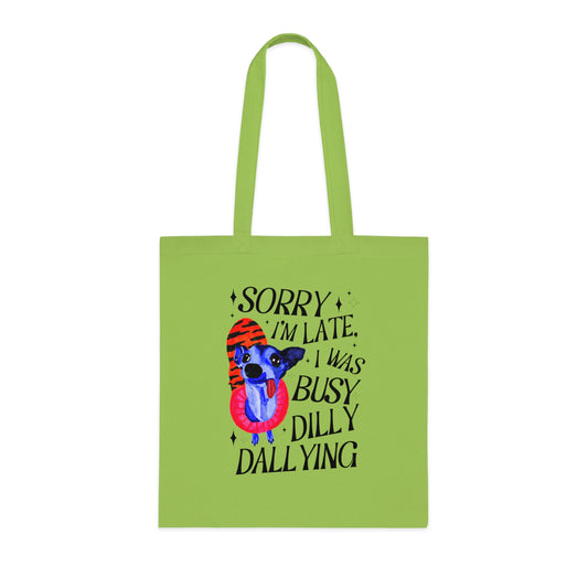 Italian Greyhound Cotton Tote - Eco-Friendly Bag, Funny Tote, Gift for Friends, Reusable Shopping Bag, Artwork Tote
