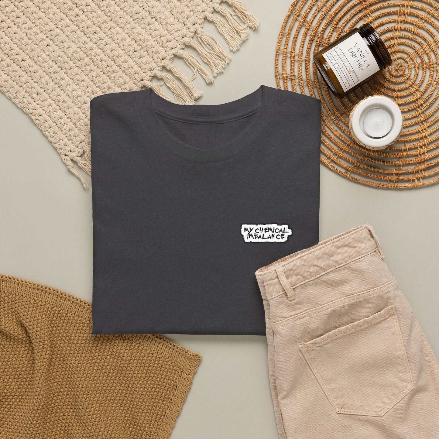 Chest Logo Floral Patch Tee