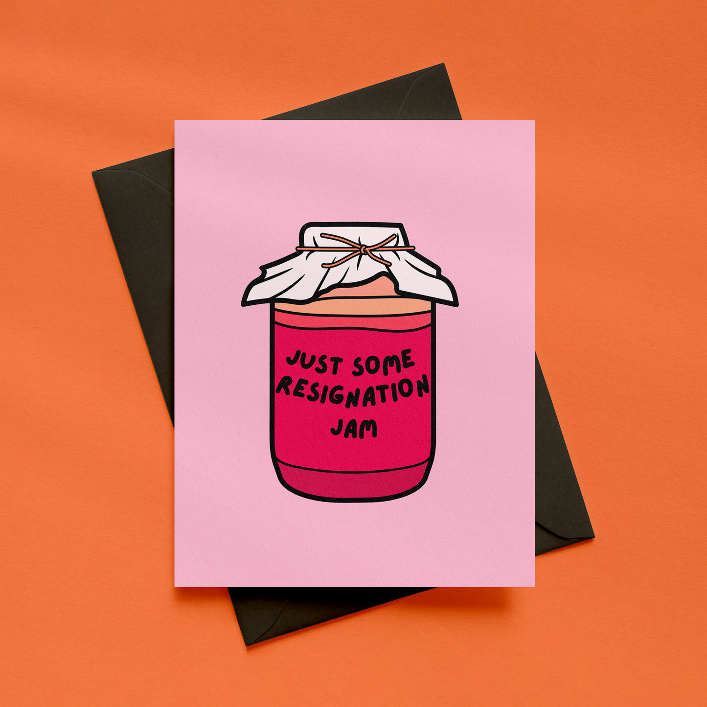 Just Some Resignation Jam Card | Funny Peep Show Card | Leaving Job Card