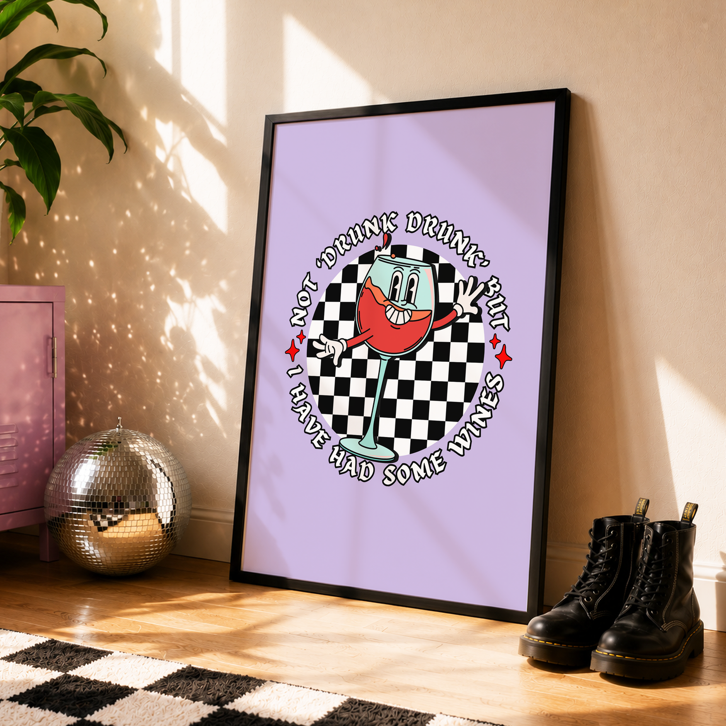 Not 'Drunk Drunk' But I Have Had Some Wines Print | Gavin & Stacey Inspired Wall Art | Funny Kitchen & Bar Print