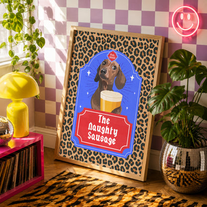 Personalised Pet Pub Sign Print