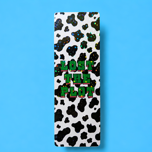 Lost The Plot Bookmark | Funny ADHD Bookmark | Book Lover Gift | Neurodivergent Reader Bookmark | Double-Sided Bookmark