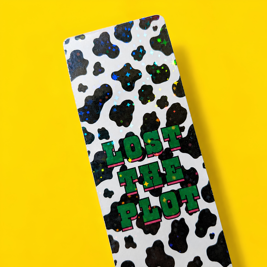 Lost The Plot Bookmark | Funny ADHD Bookmark | Book Lover Gift | Neurodivergent Reader Bookmark | Double-Sided Bookmark