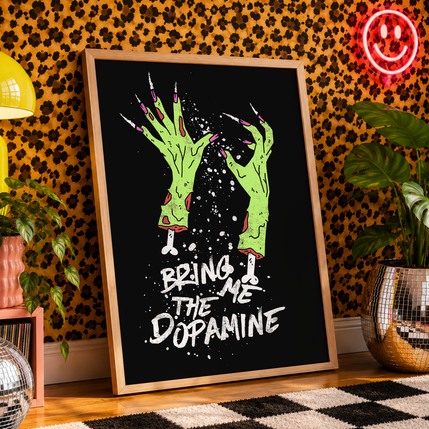 Bring Me The Dopamine | Alternative Wall Art Print