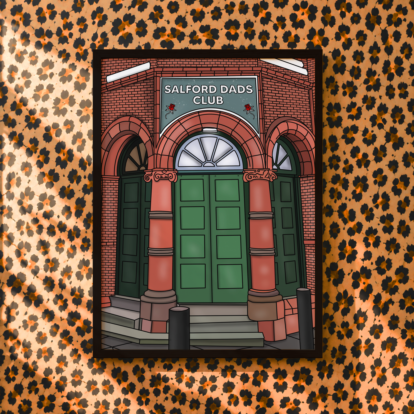 Salford Dads Club Print | Smiths Inspired Wall Art | Indie Music Print | Manchester Poster | Sad Disco Club