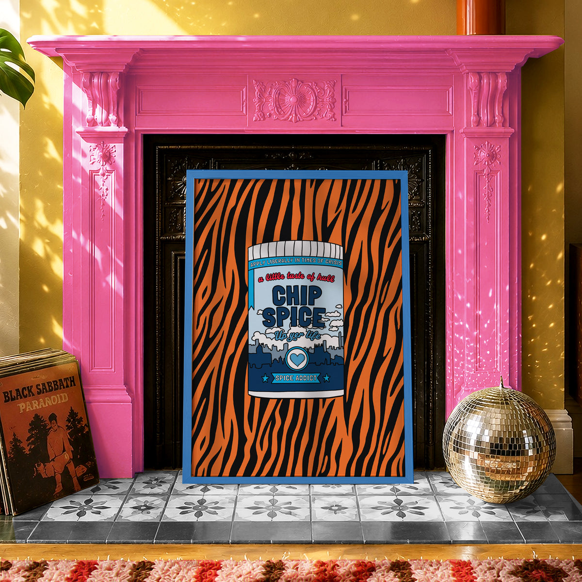 Chip Spice Addict Tiger Print Hull Print