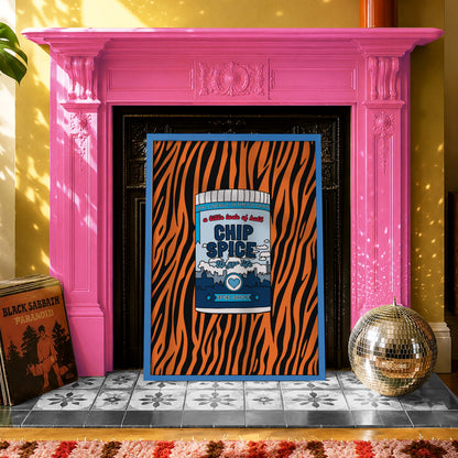 Chip Spice Addict Tiger Print Hull Print
