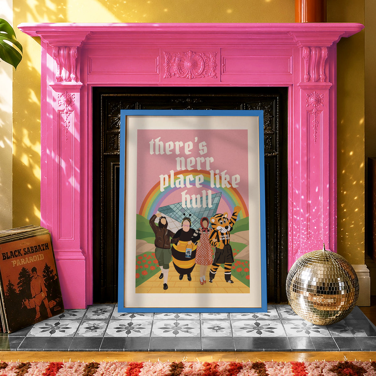 There's Nerr Place Like Hull | Nostalgic Hull Print