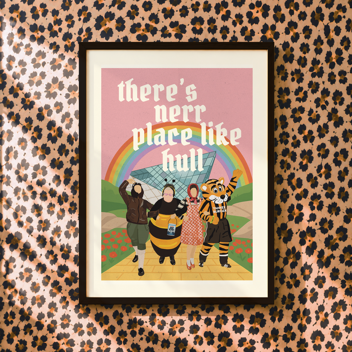 There's Nerr Place Like Hull | Nostalgic Hull Print