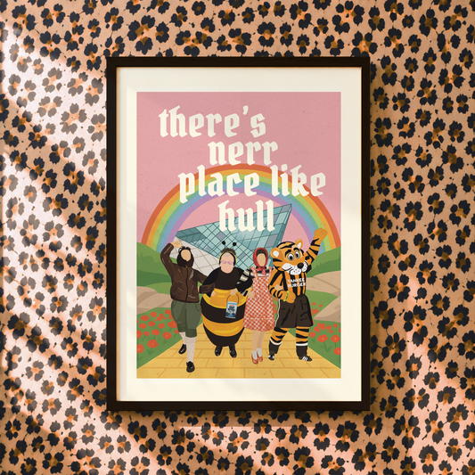 There's Nerr Place Like Hull | Nostalgic Hull Print